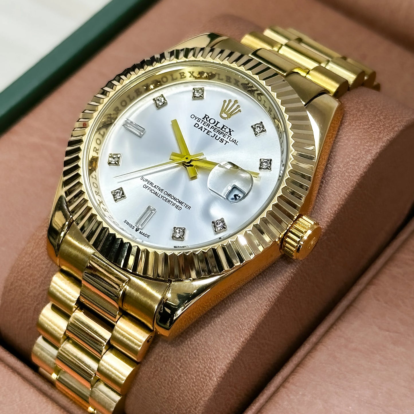 Set Luxury - Reloj Rolex President + Perfume Premium